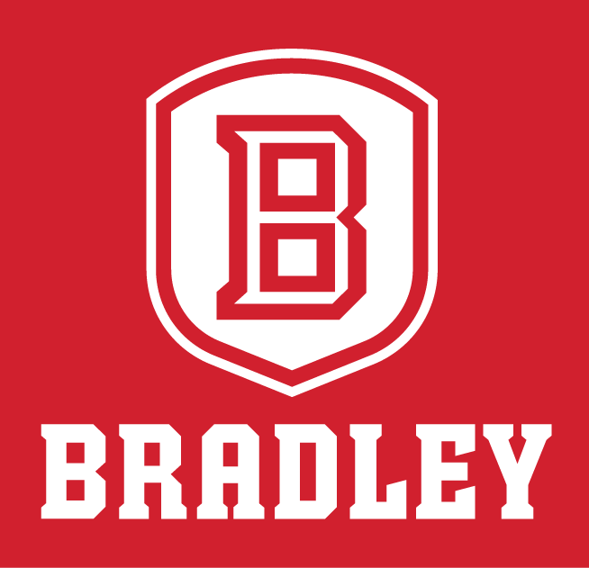 Bradley Braves 2012-Pres Primary Dark Logo decal supplier